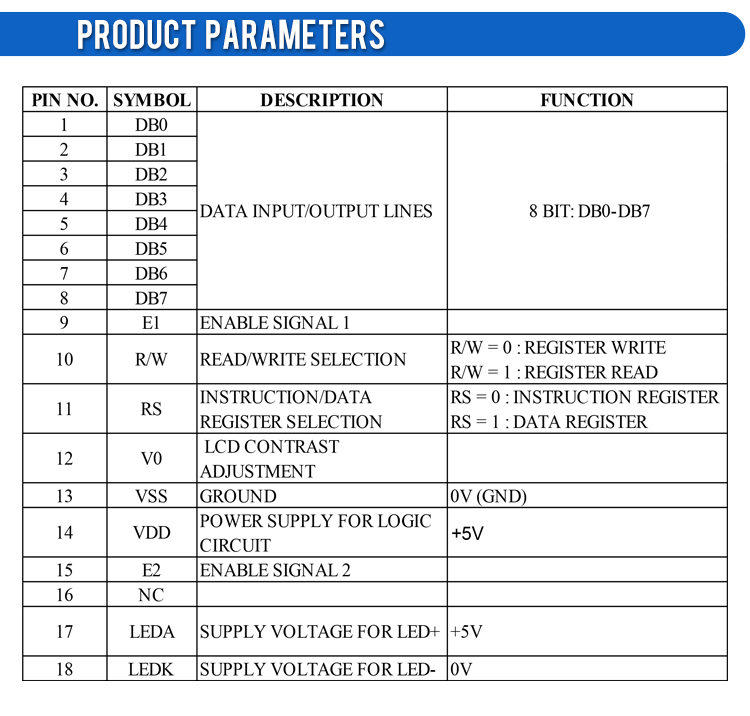 Russian Blue Film White Letters 4004A3 4X40 4004 Character LCD Module ST7066U LCM Parallel Port