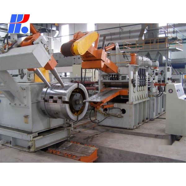 Mobile Cutting and Palletizing Metal Coil Slitting Machine with 101500*13225*1100MM Size