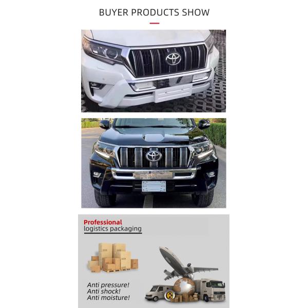 Defense Against Off Road Toyota Prado Front Bumper Angled Designs