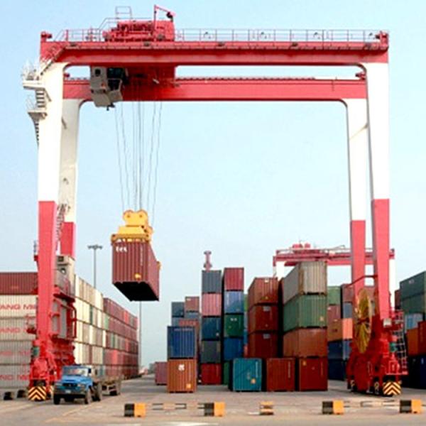 35t 40.5t Portal Container Gantry Crane Rubber Tyre Gantry Crane A6 A7 A8
