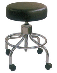 Hospital Clinic Stainless Steel Height Adjustable Doctor Stool