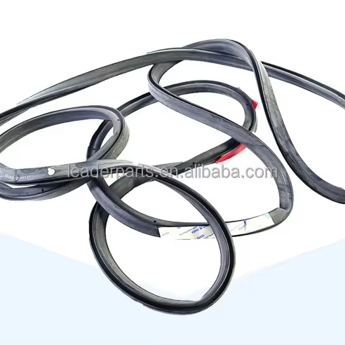 DustProof Safe Stable Clip Channel System Rubber Abrasion Resistant Coating Front Door Seal Strip for Auto Truck Door