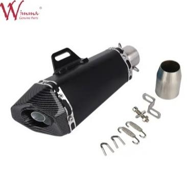 Silenciador de tubos de escape de motocicleta de 51 mm Para melhorar o desempenho do sistema de escape Efeitos sonoros Redução de peso