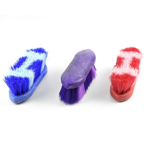 Plastic Foam Horse Grooming Brushes Horse Body Cleaning With Spaced Wire