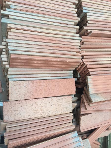 Matte Finish Outdoor Fake Brick Wall Covering Extrusion Sintered Process