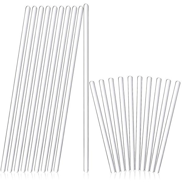 Lab Medical Science Glass Stick 12 Length Stir Rod Glass Stirring Rods Stir Stick With Both Round Ends
