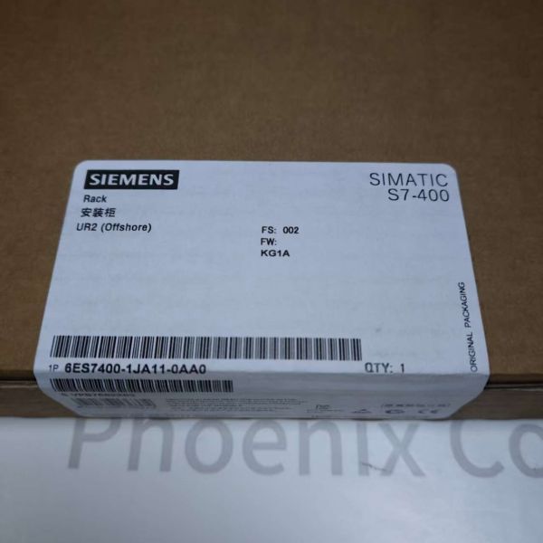 6ES7400-1JA11-0AA0 | SIMATIC S7-400 UR2 Universal Rack, 18 Slots