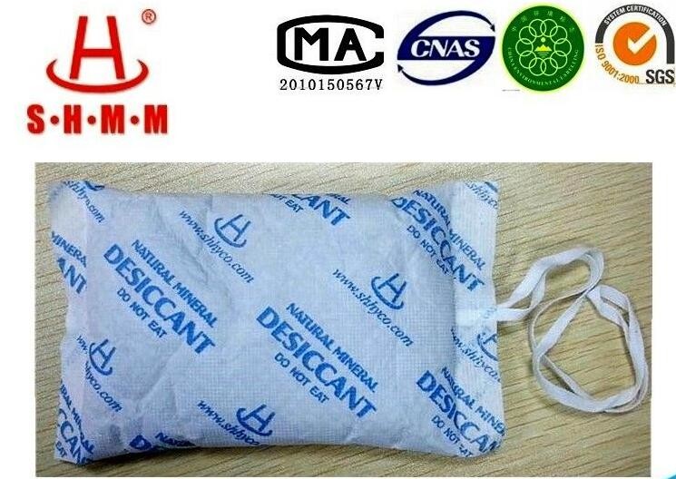 High Active Natural Activated Clay Desiccant Tyvek Paper Packing Material