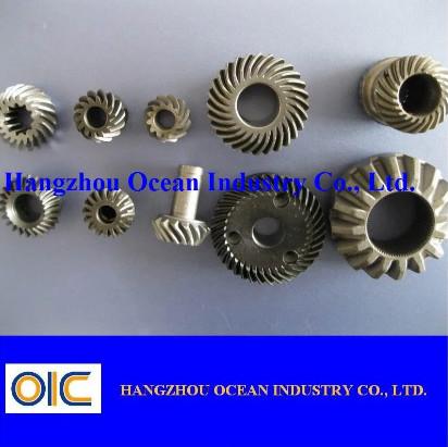 Electric Power Tool Pinion Spiral Bevel Hypoid Gear with Case Harden