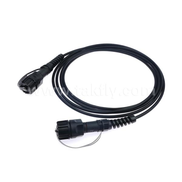 MPO/MTP Patch Cord Waterproof Trunk Cable ODVA-MPO/MTP SM/MM Jumper for Data Center FTTX
