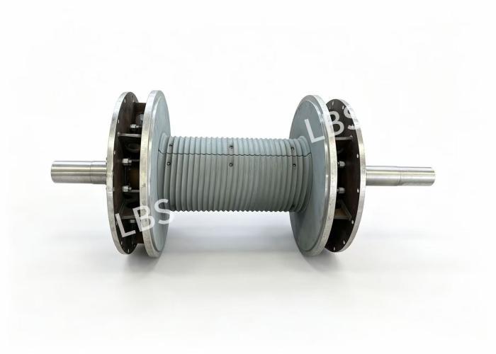 Heavy Duty Q355D LBS Grooved Drum Customized for Crane Wire Rope