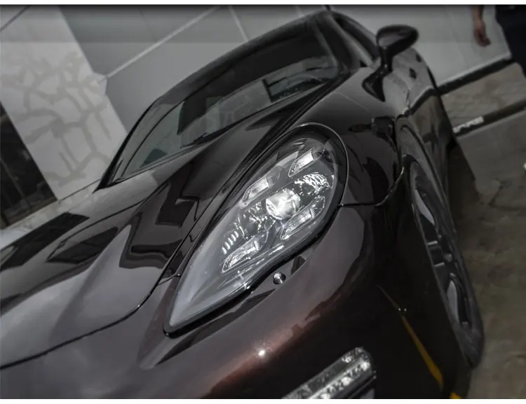 Для Porsche Panamera 970.1/2 Старый на новый 2010-2016 Обновление 2022 Матрицы светодиодные фары
