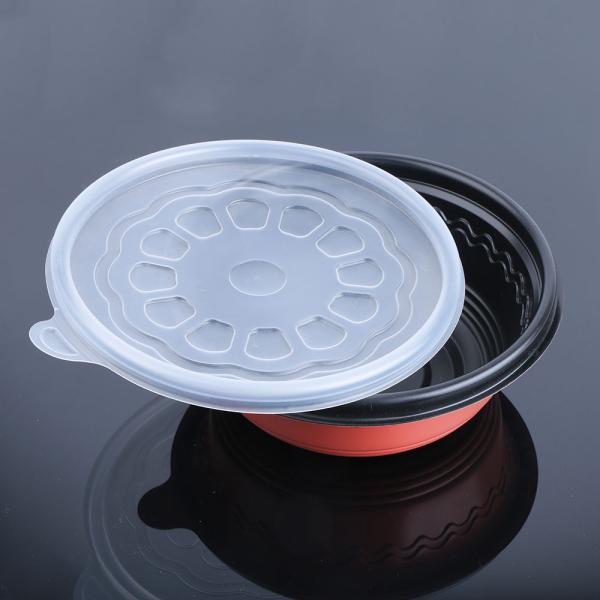 Пластиковые Microwavable устранимые плошки для супа 1000ml