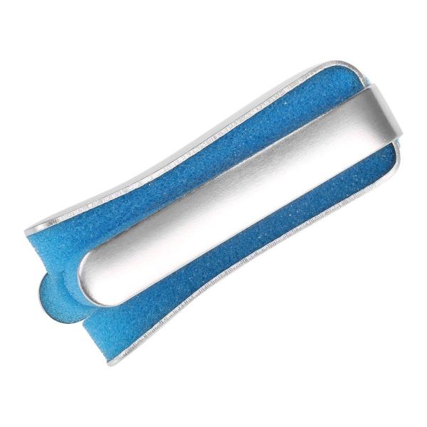 Finger brace for arthritis several types available metal finger splint blue color