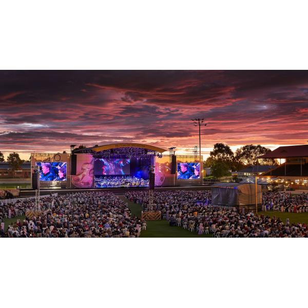 3.91mm P5 Led Module Outdoor Electronic Billboard Die Casting Aluminum Led Cabinet