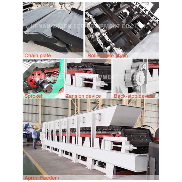 Mineral Apron Feeder Automatic Ore Feeding Equipment 20-800t/H Capacity
