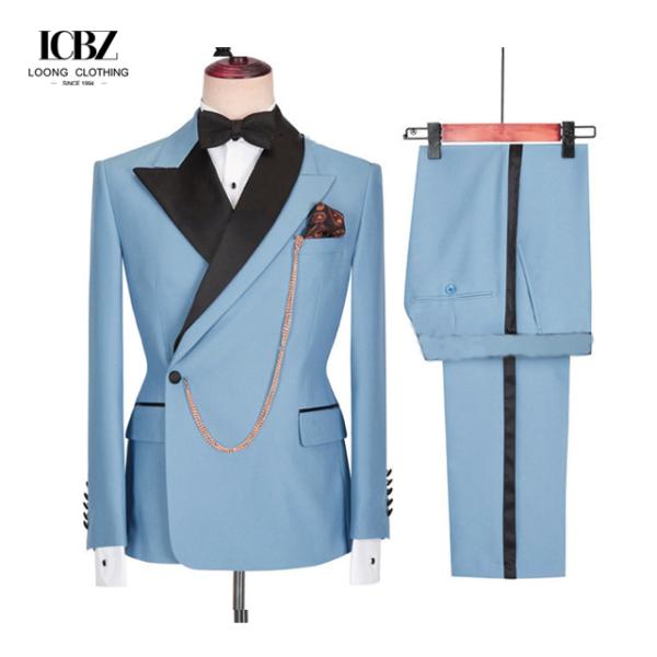 Business Suits for Men Custom Designer Brown Wool / Polyester Suits at Prices