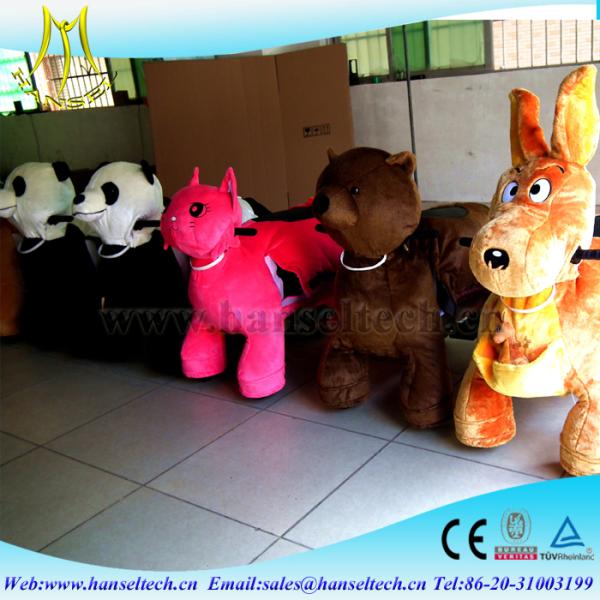 Hansel kids indoor play equipment coin operated fiberglass toy supermarket center for sales stuffed animals in mall