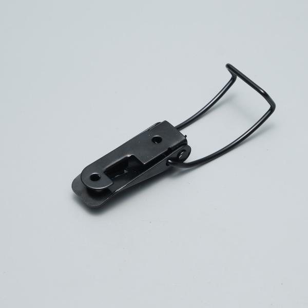 DK020G Black Spring Loaded Toggle Latch Zinc Plated