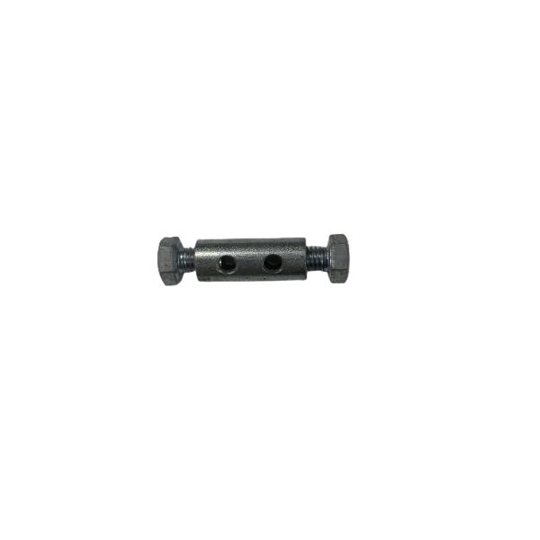 Steel Galvanized Wire Rope Stop Cable Clamp Double Hole
