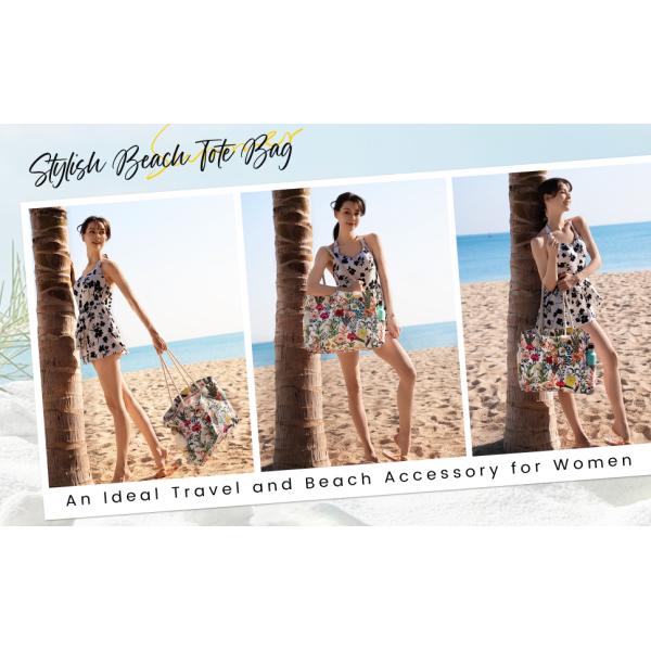 Hot Selling Multifunctional Large Capacity European And American Classic Popular Beach Bag Travel Holiday Gym Essential