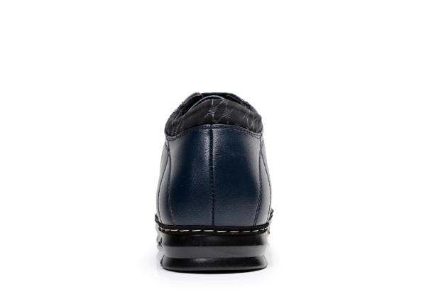 OEM / ODM Casual Leather Oxford Shoes , Mens Genuine Leather Sneakers