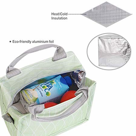 Cute Insulated Cooler Tote Bags For Men Or Woman 9 Lx 4.5Wx 7.5H Inch