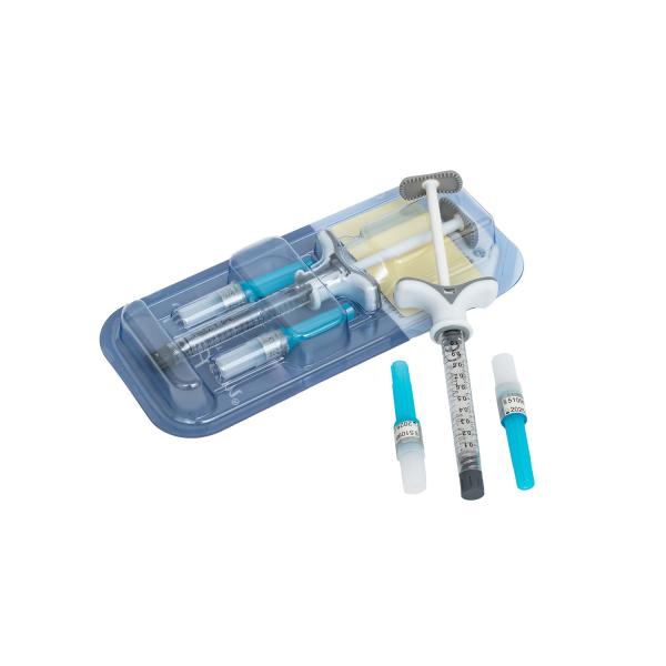 24mg/remplisseur cutané de gel injectable acide hyaluronique de ml Ultra4 pour les lèvres 2*1ml