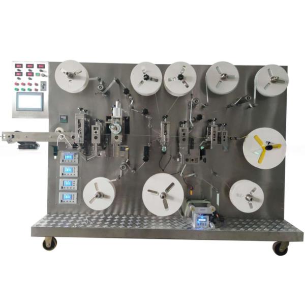 KC-2000-D High Speed Colorful Adhesive Bandage Machine with Packaging and Making Part