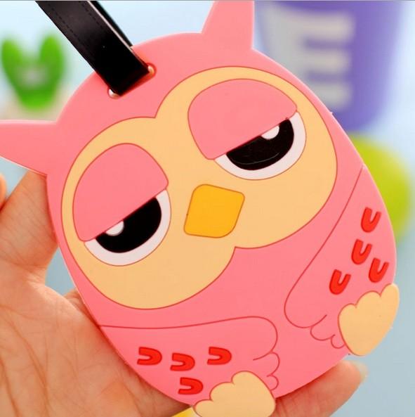 Custom 3D soft silicone luggage tag/ rubber bag tag/ pvc luggage tag custom airplane travel ID