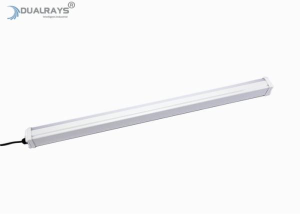 100W Fluorescent Tube PC LED Triproof Light 160LPW High Efficiency