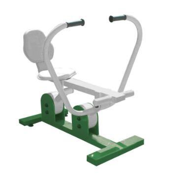 outdoor crane body weight sports fitness equipment galvanized steel rower arm trainer