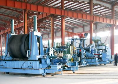 API Standard Tube Mill Line , Back - Swing Spiral Submerged Arc Welded Pipe Mill