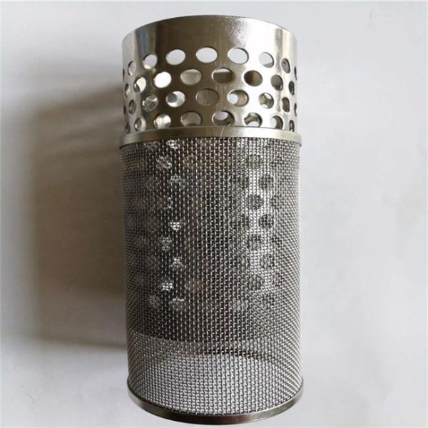 Silver Stainless Steel Filter Mesh Out Of Shape Not Easily Resistance To Acid And Alkali