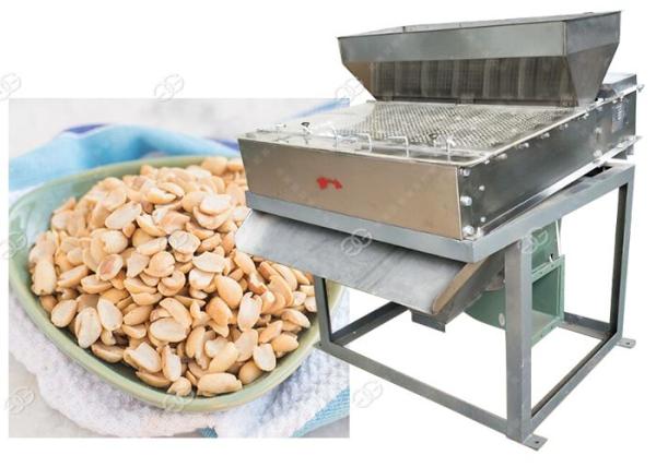 Large Peanut Dry Peeling Nuts Roasting Machine Groundnut Skin Removing Machine