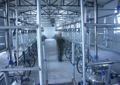 Sala de estar de ordenha de lançamento rápido de ordenha de desenhos em espinha de 32 unidades para a exploração agrícola pequena, média, grande