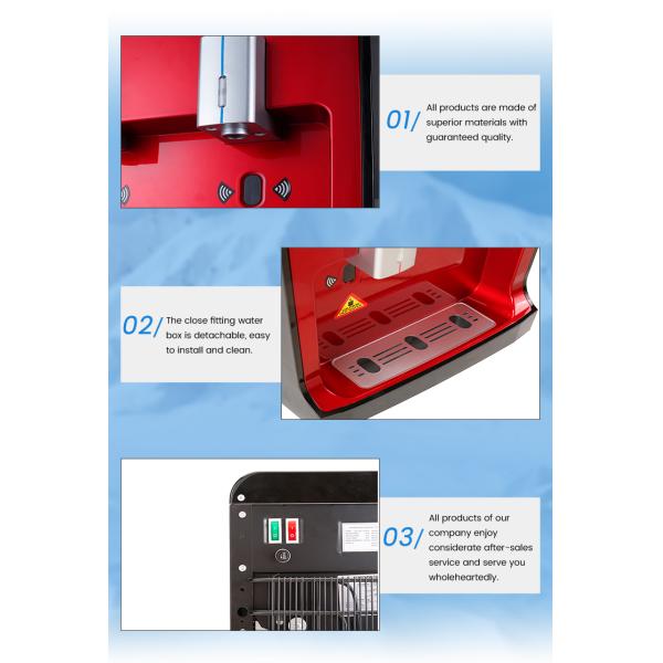 POU Desktop Touchless Water Cooler Dispenser Contactless Smart Hot and Cold Water Dispenser