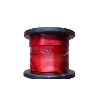 Cable en acier inoxydable recouvert de PVC recouvert de plastique 1 mm-10 mm de diamètre