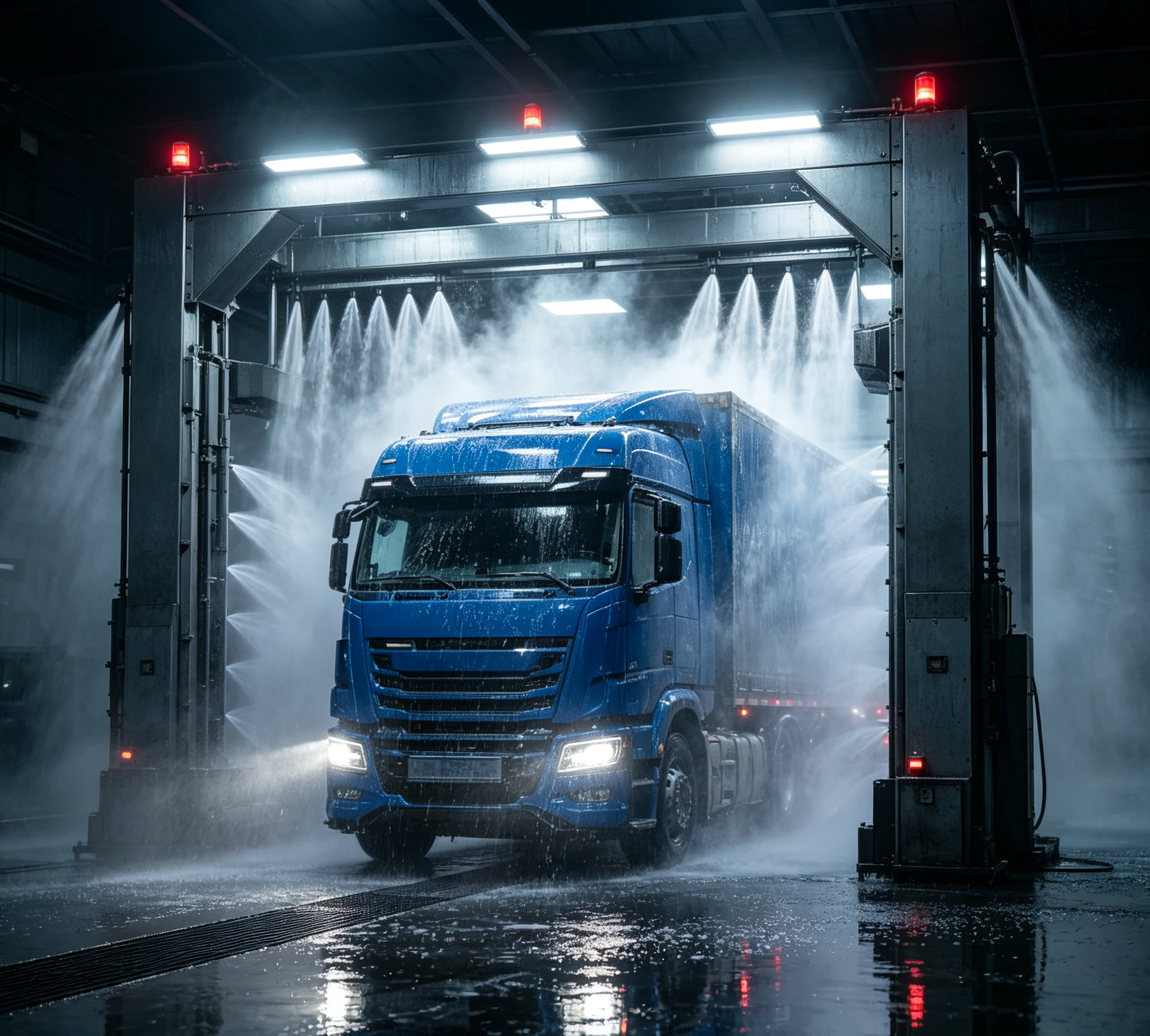 Electric Automatic Truck Washing Machine Stainless Steel For Cleaning