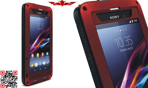 100% Authentic Aluminum Dirtproof/Shockproof/Waterproof Case For SONY Xperia Z1