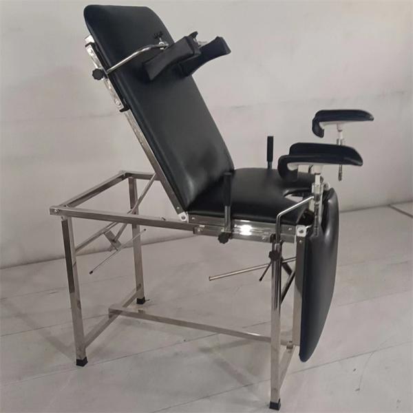 Medical Gynaecological Examination Bed Knock Down Construction Adjustable 150KG Load