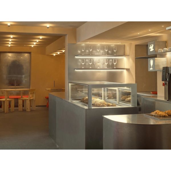 Merchandiser Cake Display Freezer Countertop Bakery Display Case Refrigerated