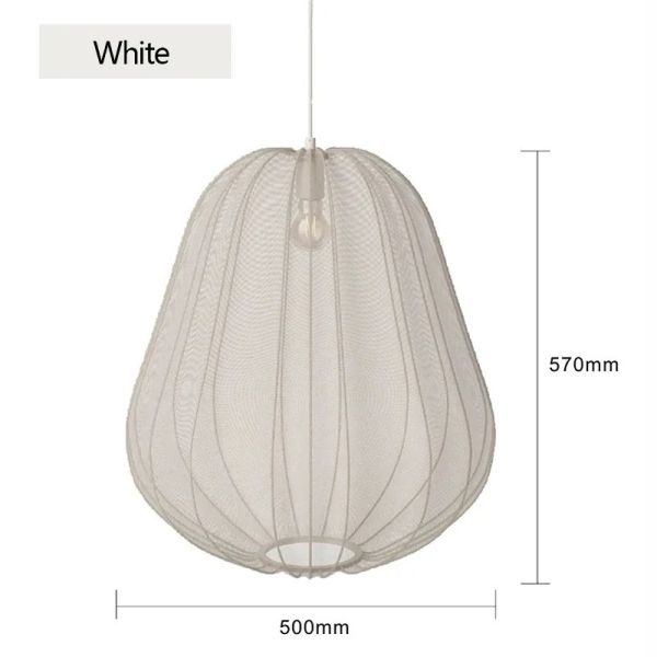 Nordic Designer Fabric Art Chandeliers Home Decor Retro Pendant Lamp (WH-VP-321)