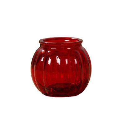 Vaso de flor decorativo de suspensão da cesta da abóbora individual