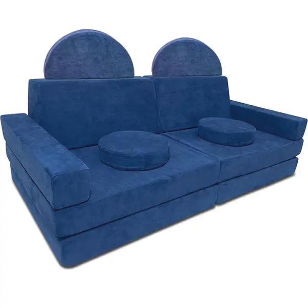 Irregular Floor Children Sofa Foam Modular Sectional 10 Pieces Set in Customized Colors