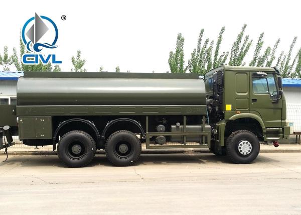 Sinotruk Howo ZZ1267M464GE 6x6 20000 Liters 4275+1400mm Wheelbase Liquid Or Fuel Tanker Truck