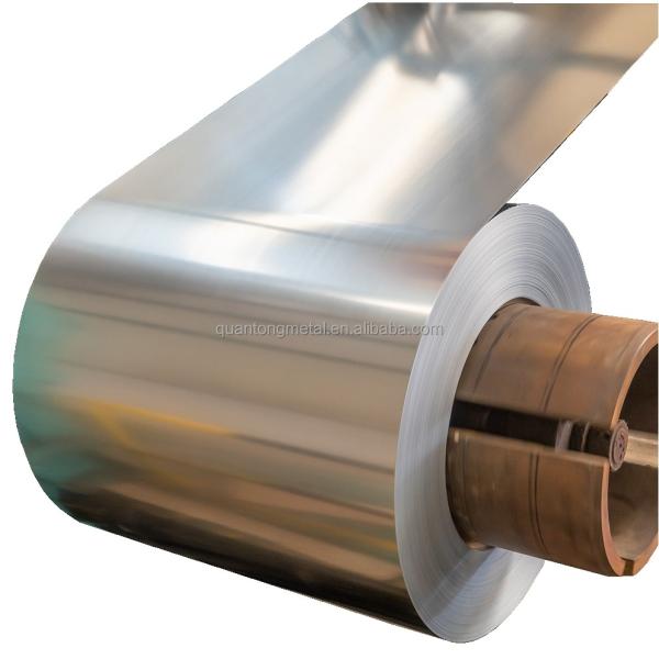 Cutting Stainless Steel Ribbon Coil With Mill Edge 2B BA Mirror Surface