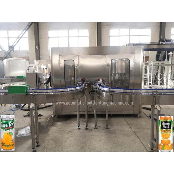 33cl Beverage Can Filling MachineMango Lemon Juice Rotary Canning Line