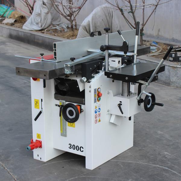 300C Woodworking Combination Machine Surface Planer Wood Thickness Mortising Function