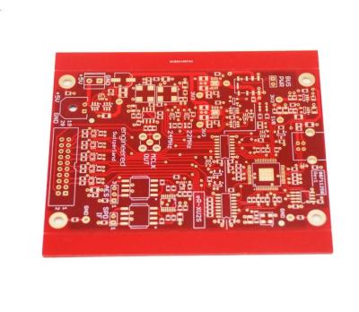 Placa Multilayer feito-à-medida do PWB conjunto eletrônico do PWB cor vermelha